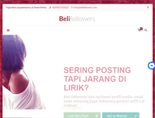 Tablet Screenshot of belifollowers.com